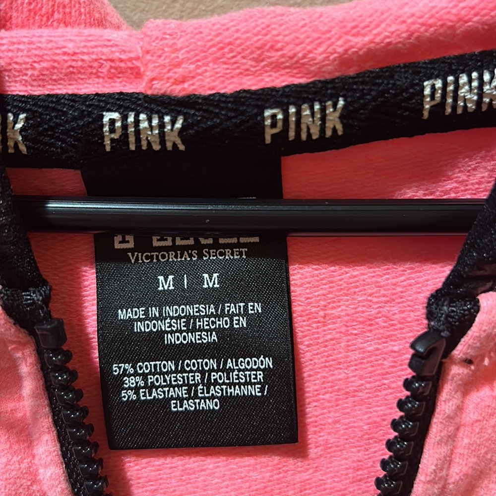 Pink Victoria Secret Hoodie - Picture 3 of 5